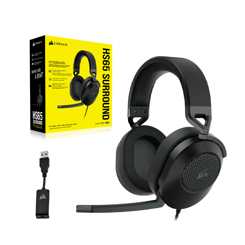 Audífonos Gamer Headset Corsair HS65 Surround - Audifonos - Innovacell Audífonos Gamer Headset Corsair HS65 Surround - Audifonos - Innovacell